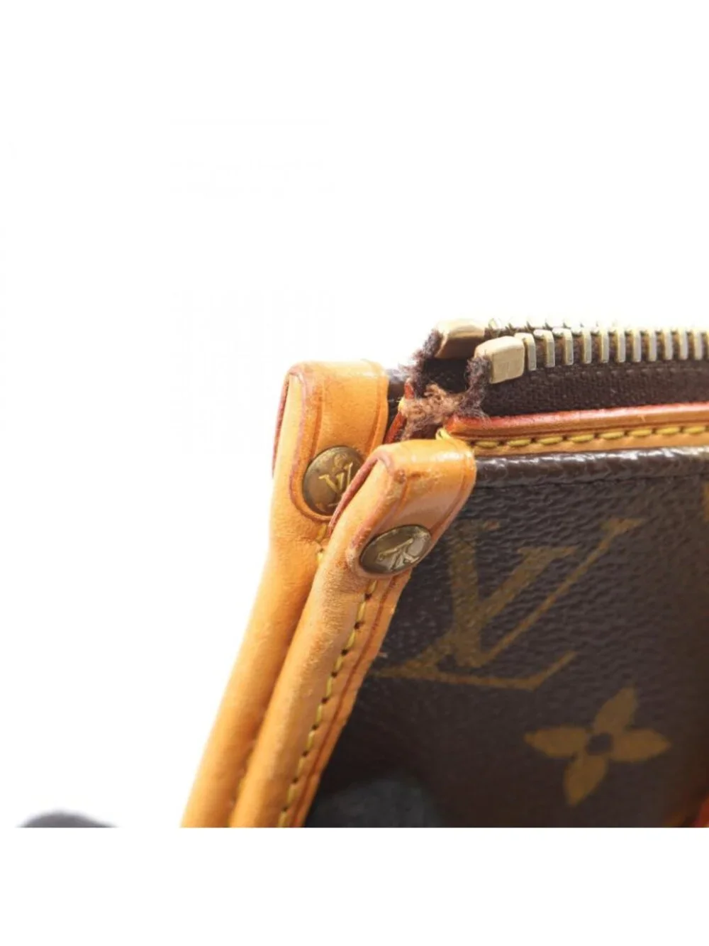 Louis Vuitton Tote Popincourt Canvas Leather